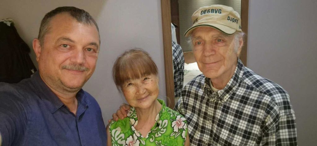 YO8PS With Walter - DJ0FX and his wife