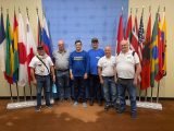 At UN Security Council - IT9EQO, DL6KVA, KO8SCA, YO8PS, IK2EGL, I4UFH